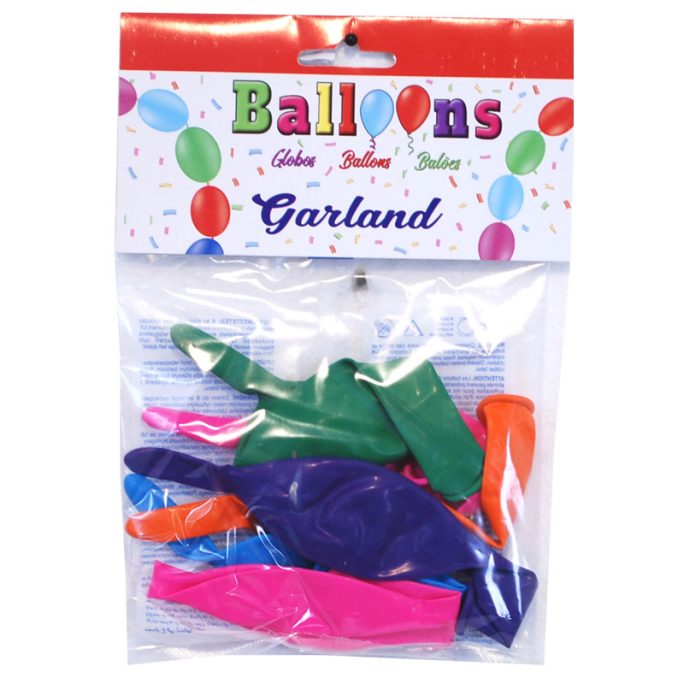 Ballonger girlang / girlangballonger 6-pack.