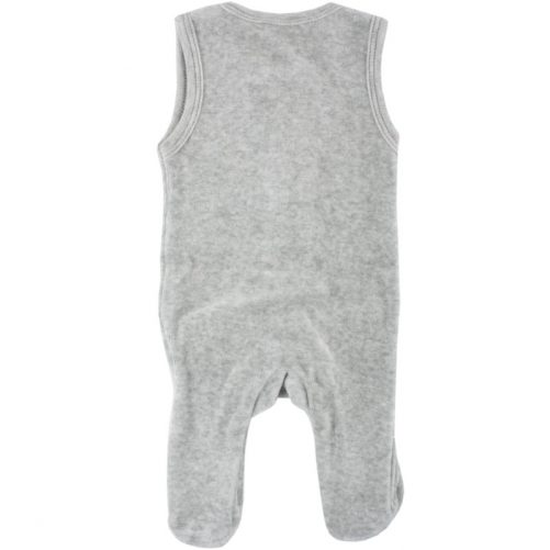 Pyjamas baby med fot storlek 32, 38, 44, 50, 56. Mjuk skön pyjamas / sparkdräkt för prematur och baby i velour. LillaFilur.se