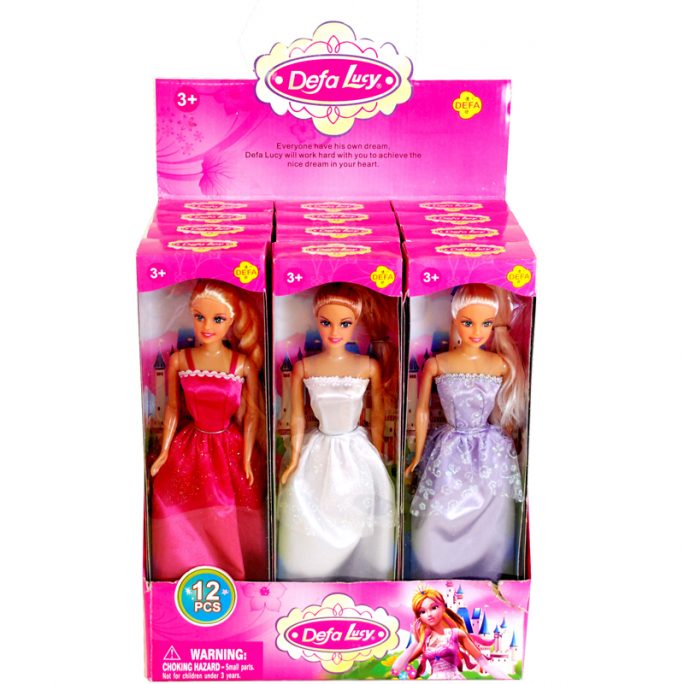 Docka Defa Lucy med klänning. Docka liknande Barbie med långt hår. Köp dockor och dockkläder på LillaFilur.se