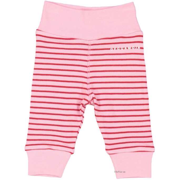 kläder för prematura barn geggamoja rosa byxor.