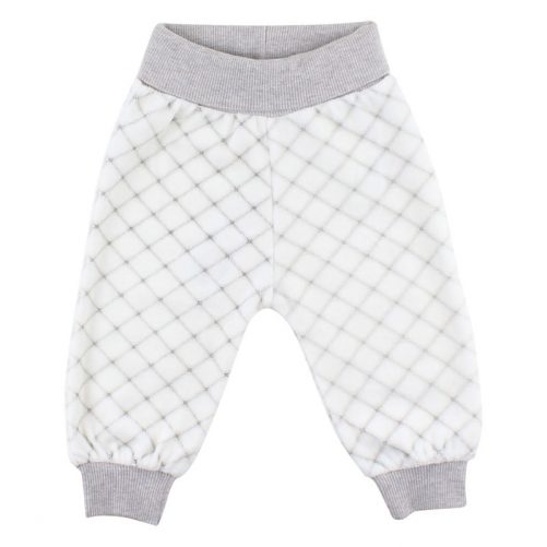 Fixoni baby vita velourkläder. Stort sortiment unisex babykläder. Beställ babykläder på LillaFilur.se