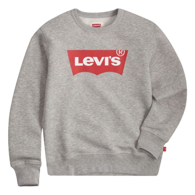 Levis barnkläder, Levis Sweatshirt grå. Omgående leverans. LillaFilur.se