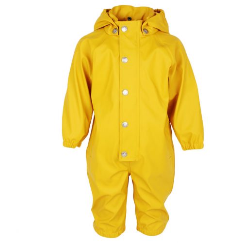 Regnoverall barn gul i storlek 74, 80, 86, 92 och 98. Beställ regnkläder barn och baby hos LillaFilur.se