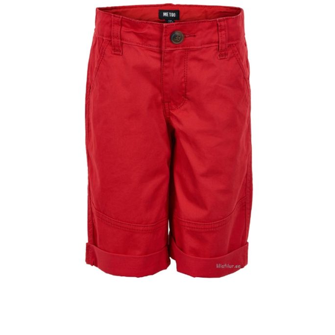 Röda shorts pojke nu rea 50%. Köp barnkläder från Me Too på Lilla Filur.