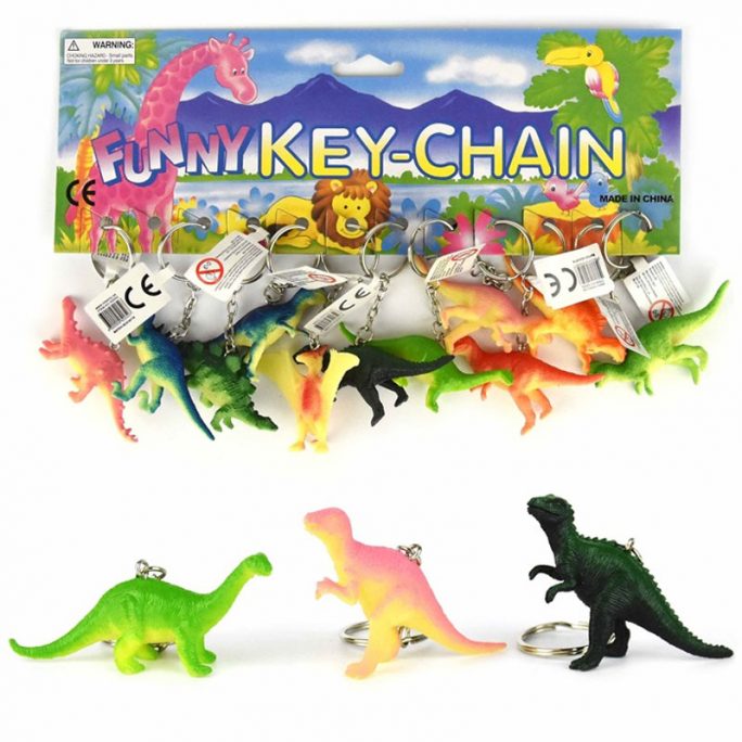 Nyckelring med dinosaurie. Söt nyckelring med dinos.