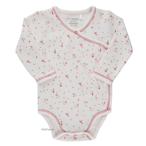 Body prematur omlott blommig. Små babykläder till nyfödd liten baby. Beställ prematurkläder hos LillaFilur.se