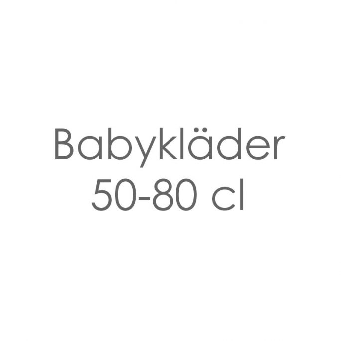 Babykläder 50-80 cl