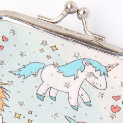 Leksaker Enhörning. Söt plånbok flicka med glitter och enhörningar. Köp Molly & Rose accessoarer barn på LillaFilur.se