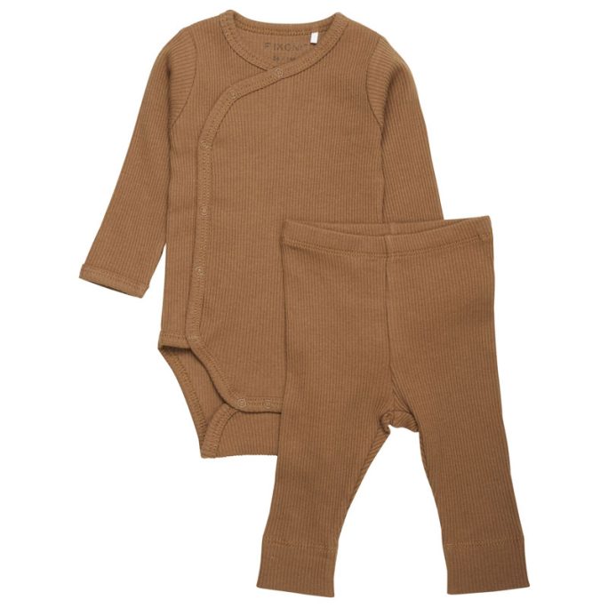 Prematur kläder Set med omlottbody och byxor storlek 44. Köp prematur babykläder på LillaFilur.se